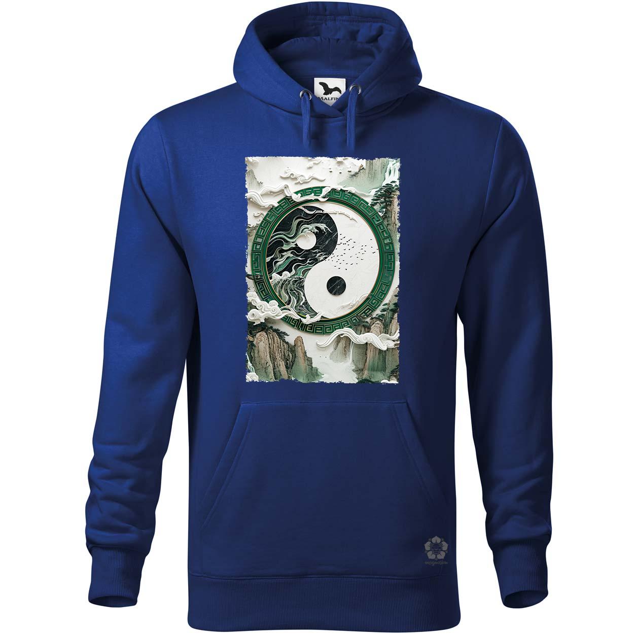 Jin Jang táj v3 egyedi  pulóver 