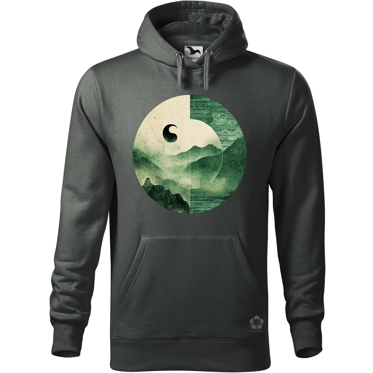 Jin Jang táj v4 egyedi  pulóver 