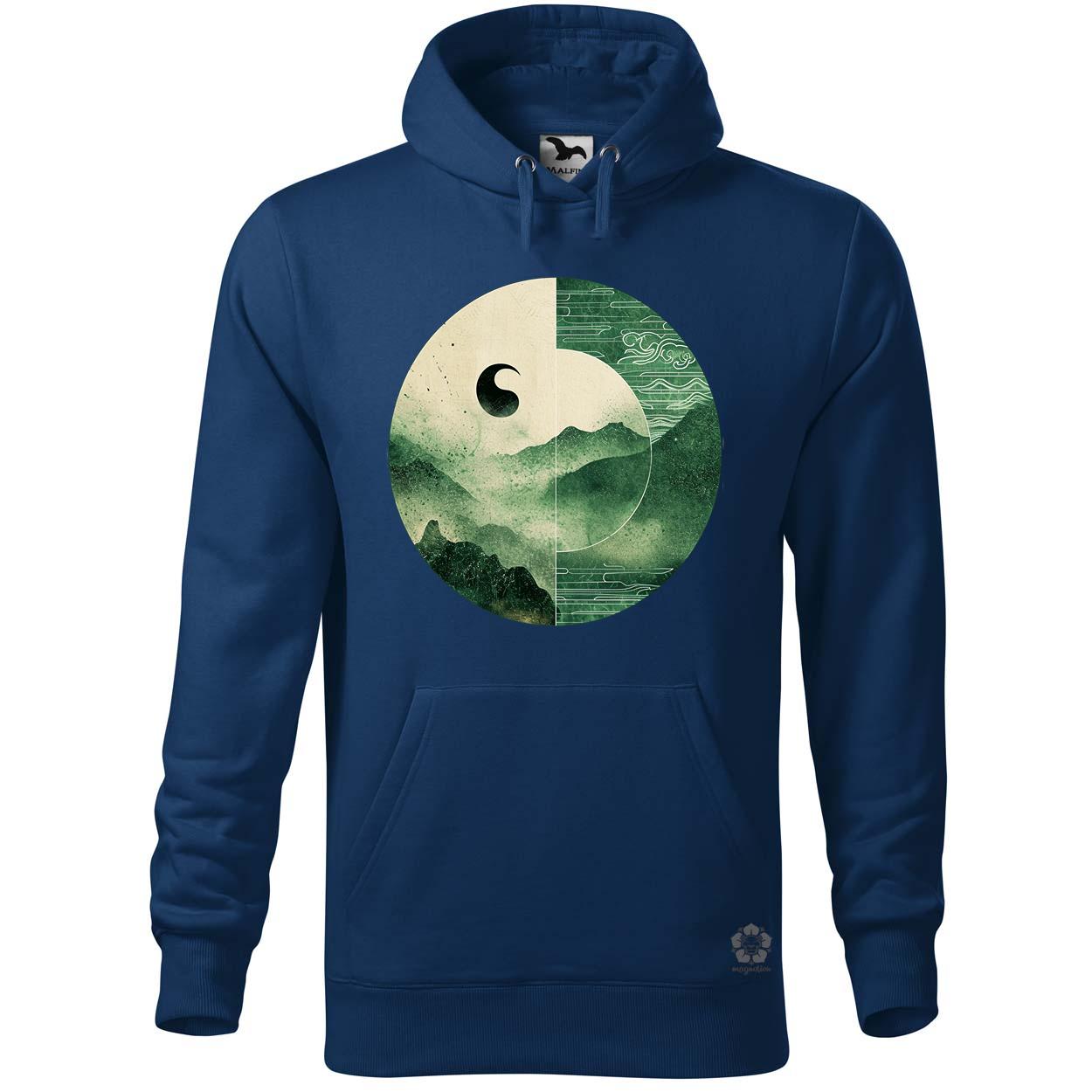Jin Jang táj v4 egyedi  pulóver 