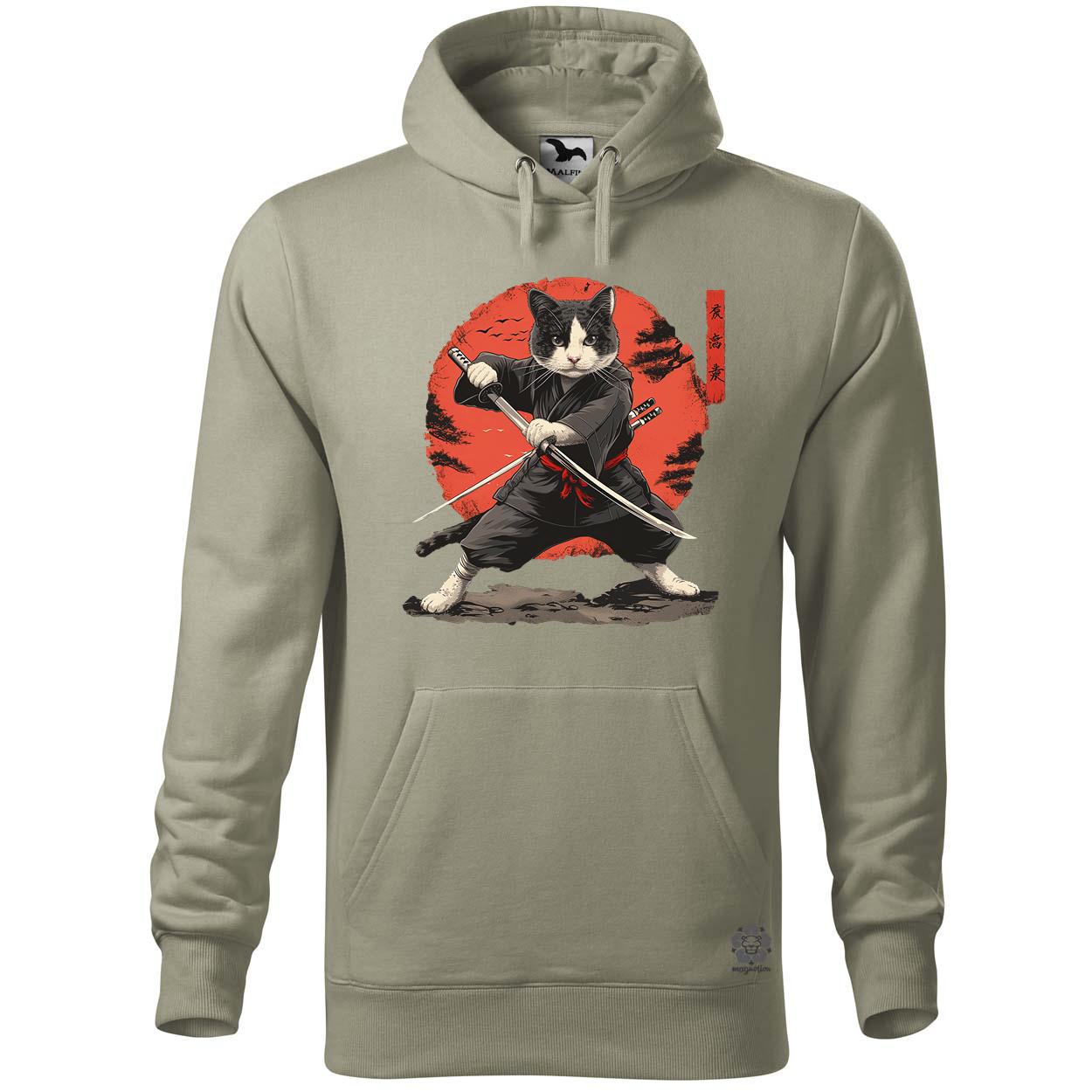 Ninja macska v2 egyedi  pulóver 