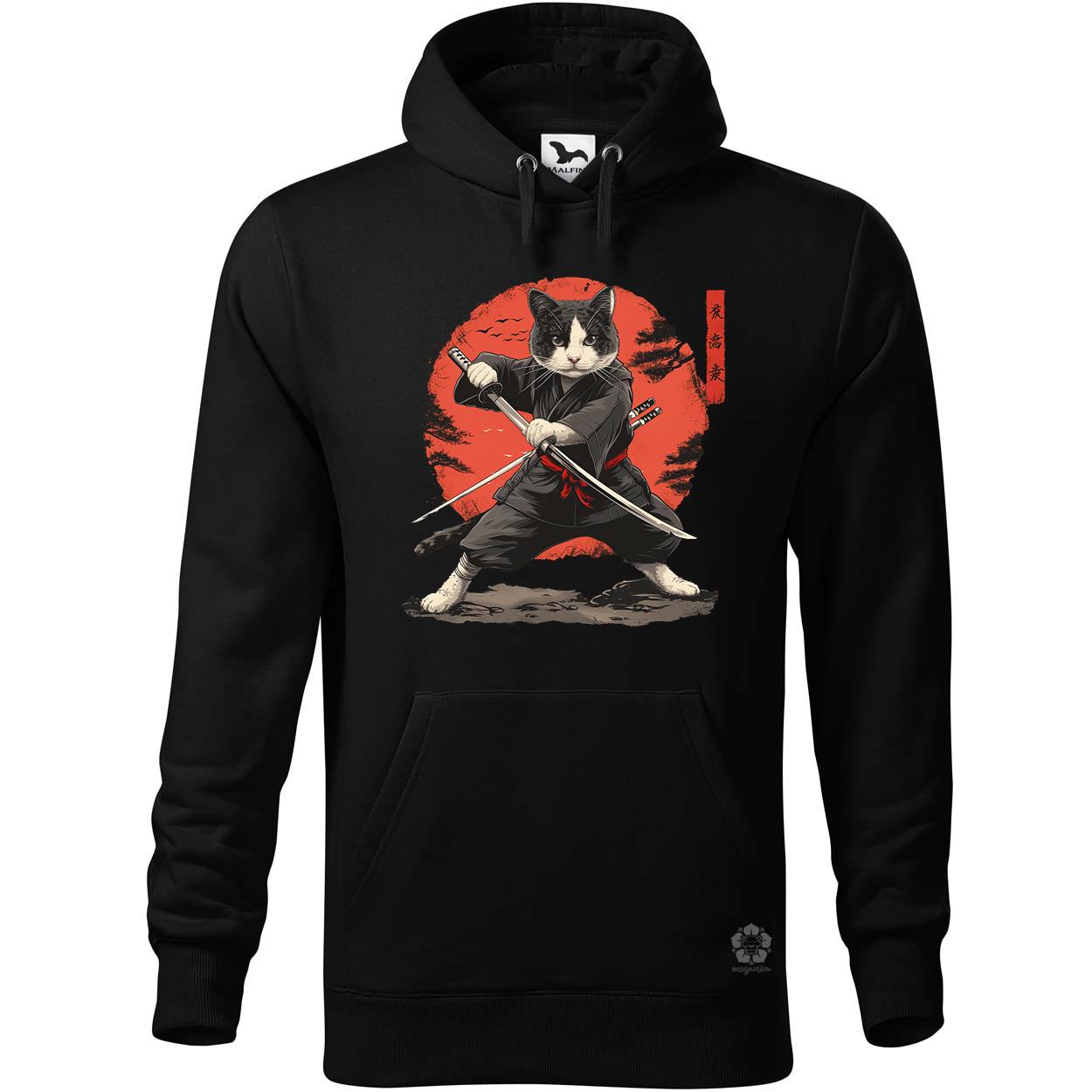 Ninja macska v2 egyedi  pulóver 