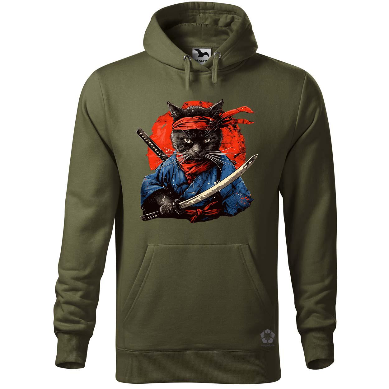 Ninja macska v3 egyedi  pulóver 