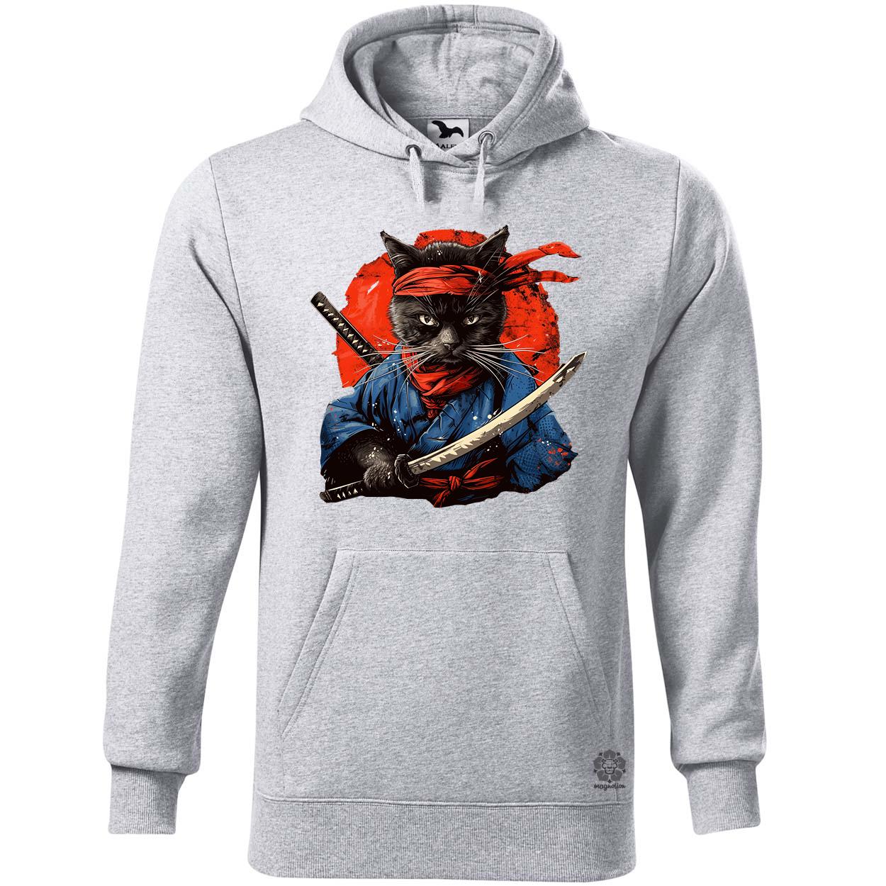 Ninja macska v3 egyedi  pulóver 