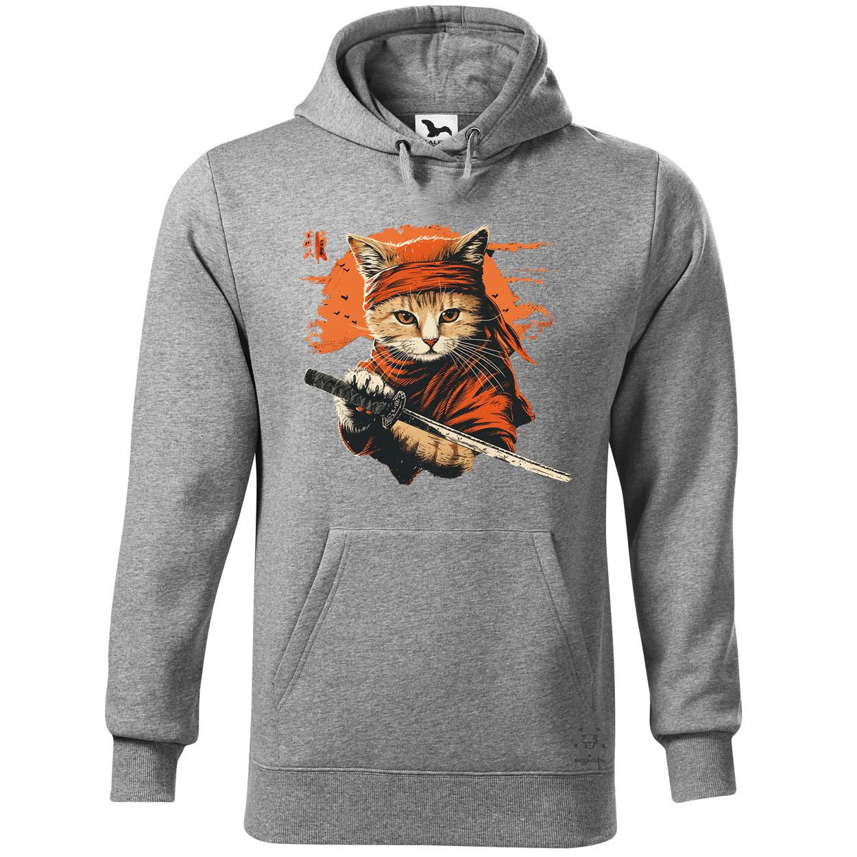 Ninja macska v4 egyedi  pulóver 