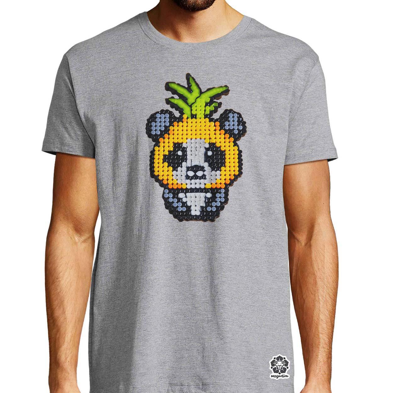Gyöngy kawaii ananász panda v2 egyedi póló 