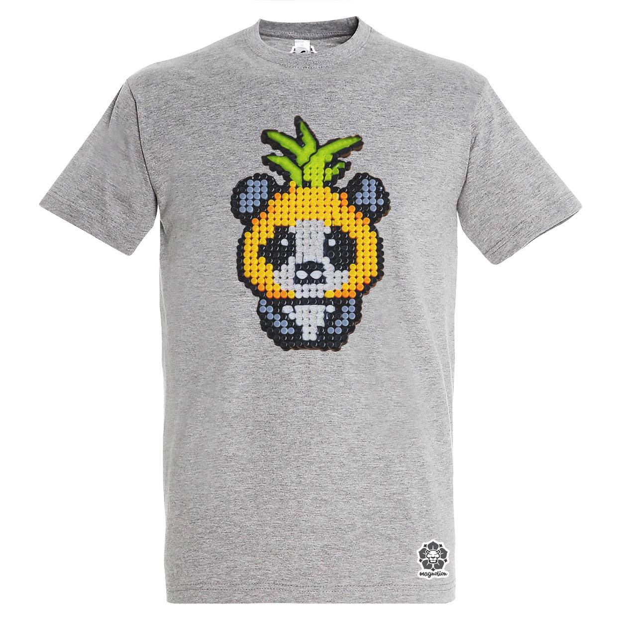 Gyöngy kawaii ananász panda v2 egyedi póló 
