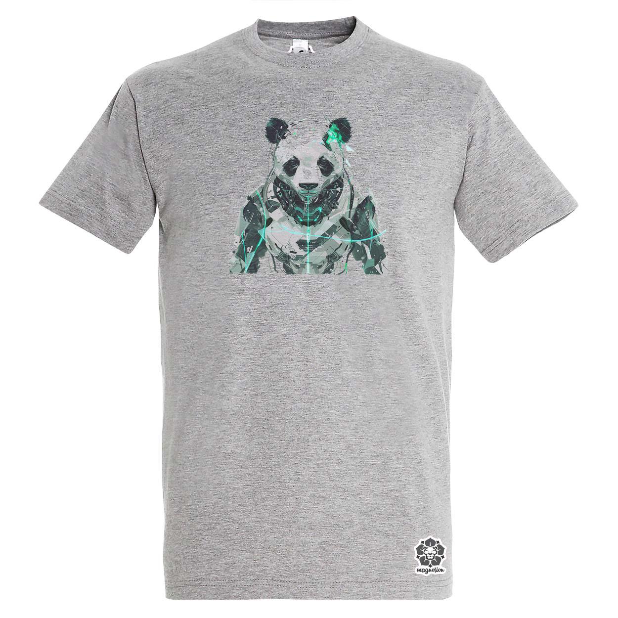 Kiborg panda v1 egyedi póló 