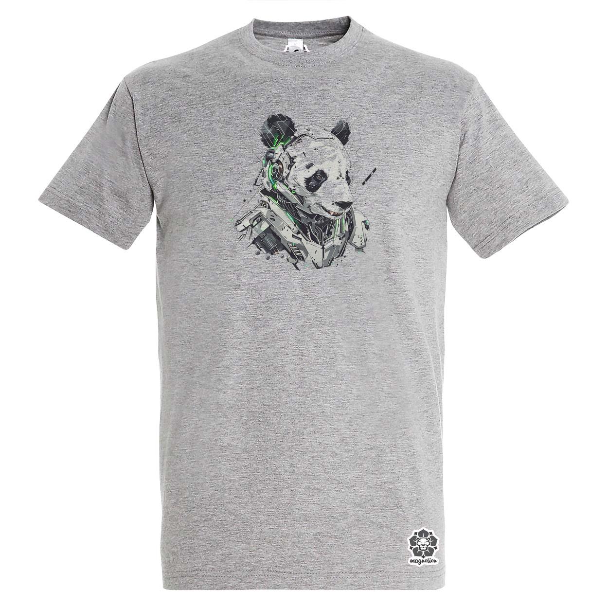 Kiborg panda v2 egyedi póló 