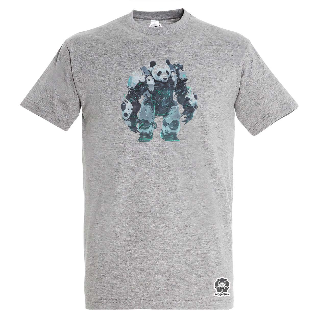 Kiborg panda v5 egyedi póló 