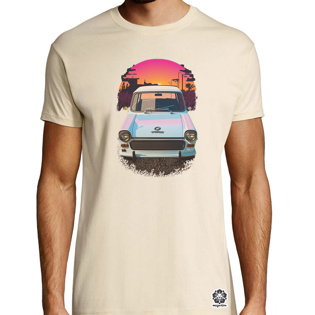 Trabant v1 egyedi póló 