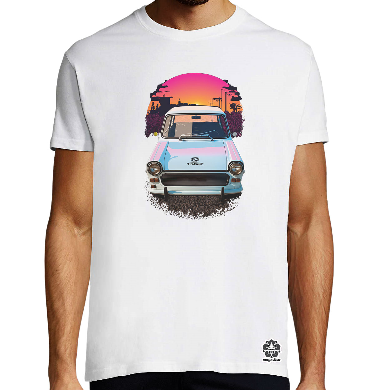 Trabant v1 egyedi póló 