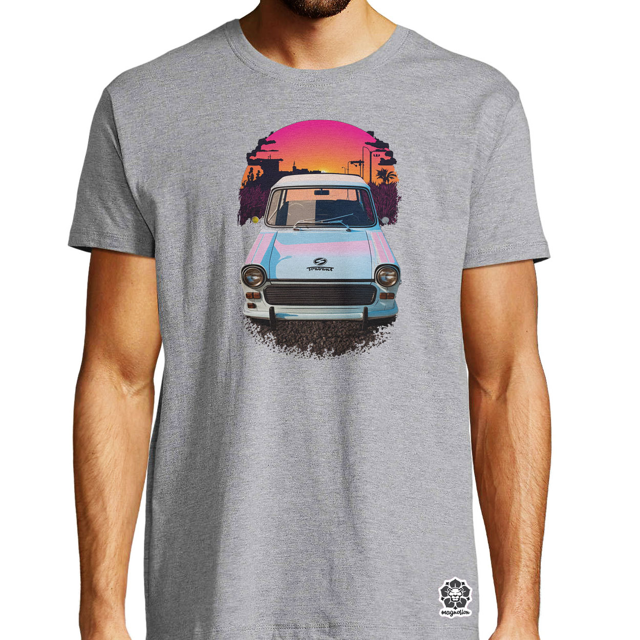 Trabant v1 egyedi póló 
