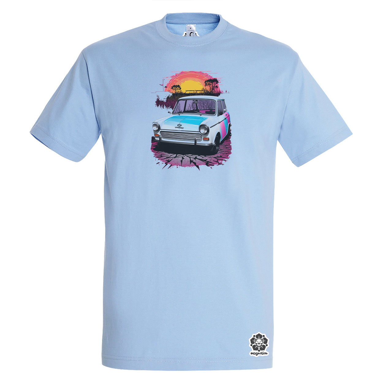 Trabant v4 egyedi póló 