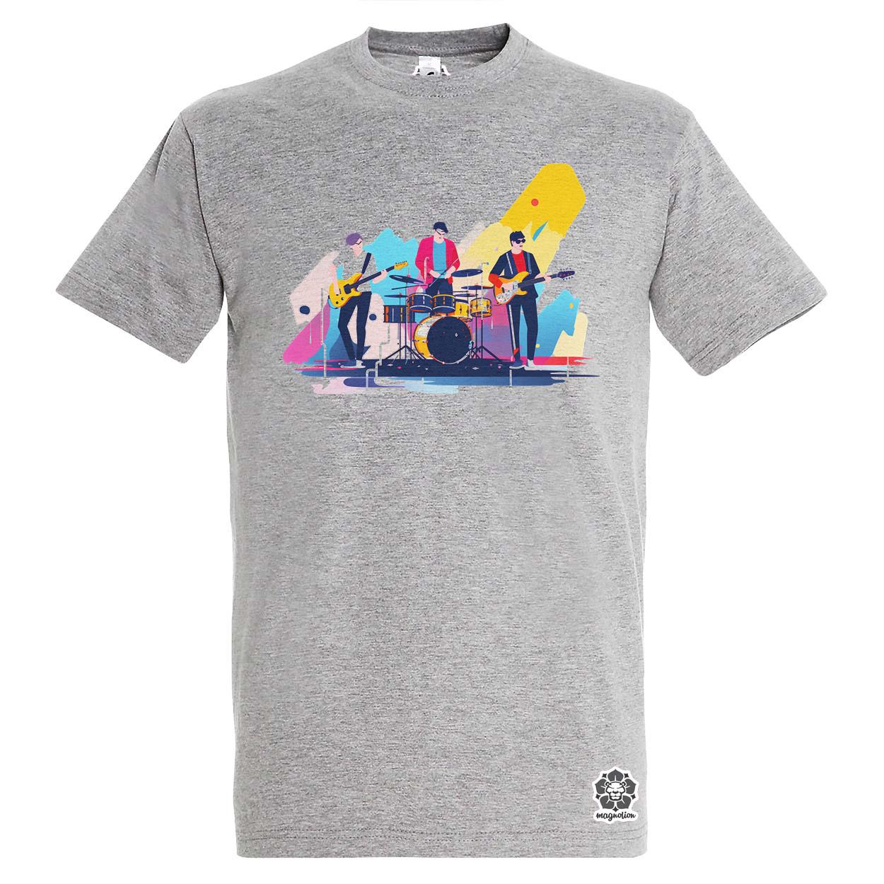 Minimalista funky banda v3 egyedi póló 