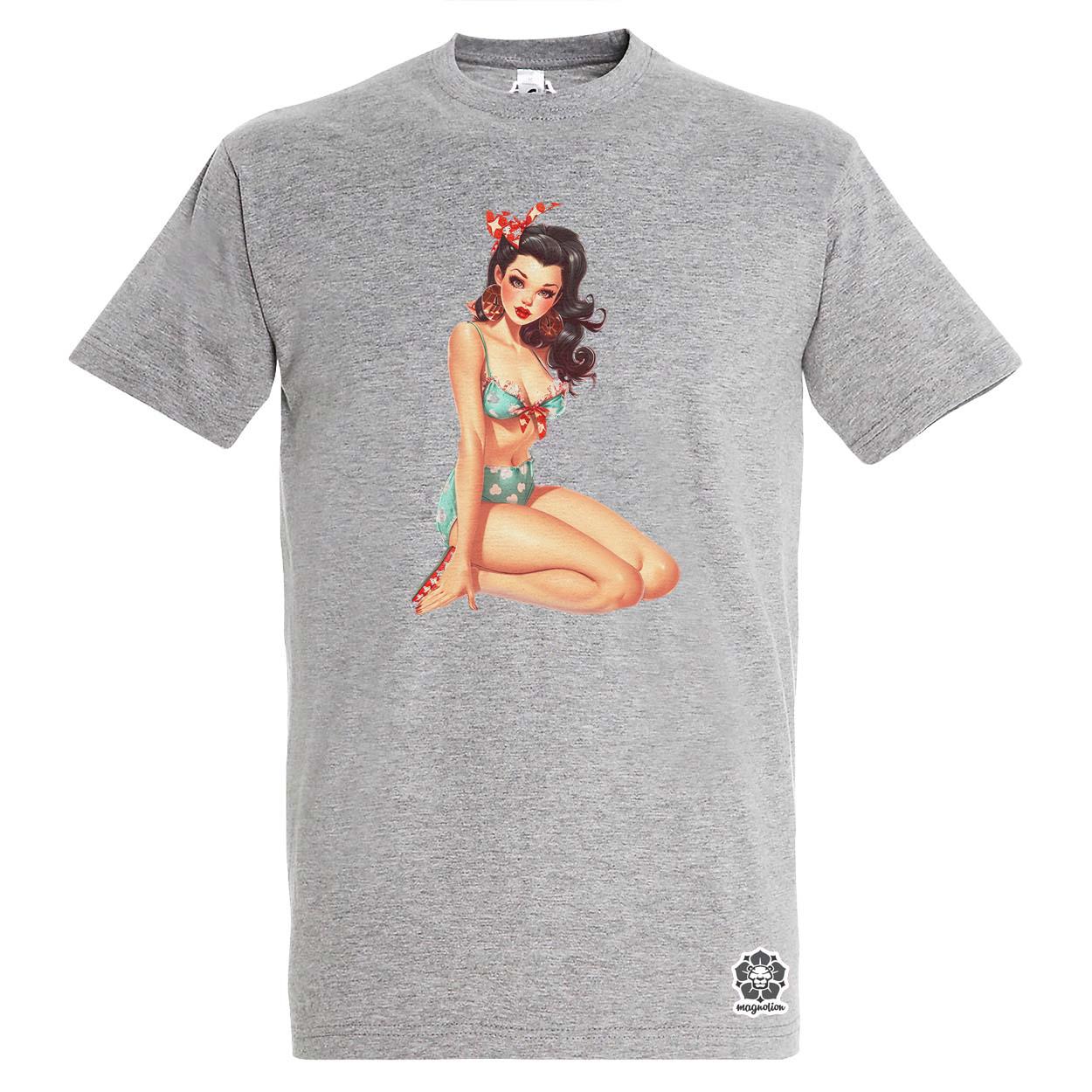 Pin-up girl v10 egyedi póló 