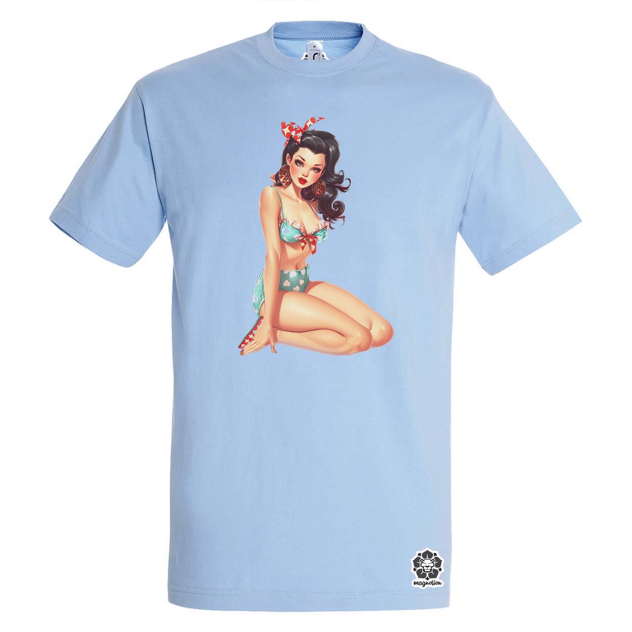 Pin-up girl v10 egyedi póló 