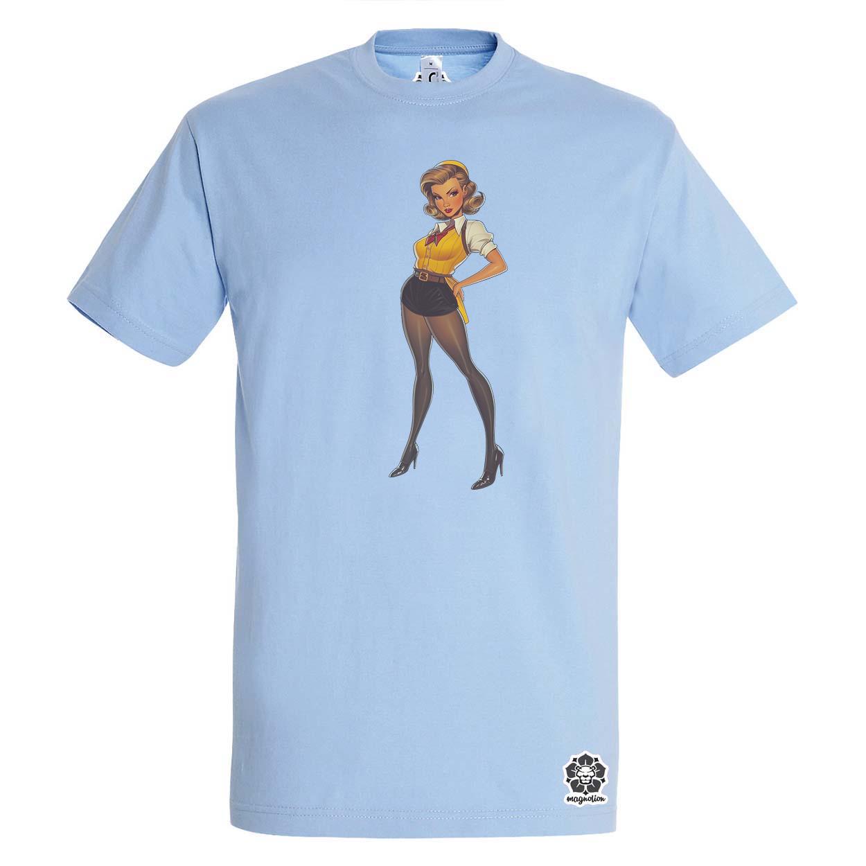 Pin-up girl v15 egyedi póló 