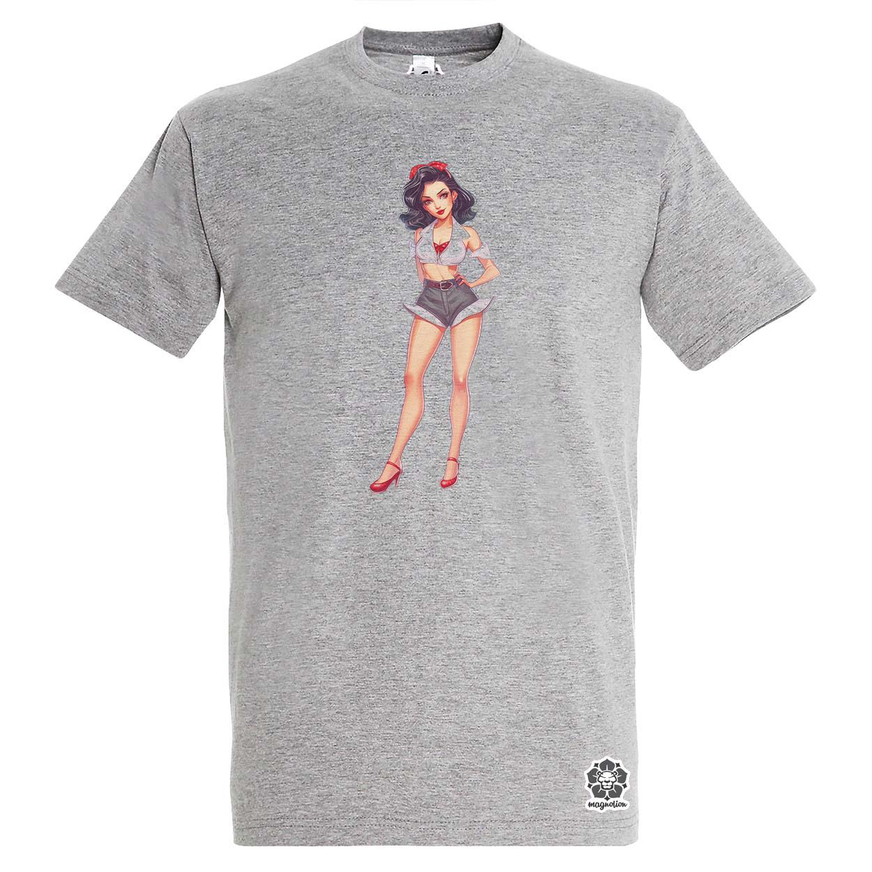 Pin-up girl v17 egyedi póló 