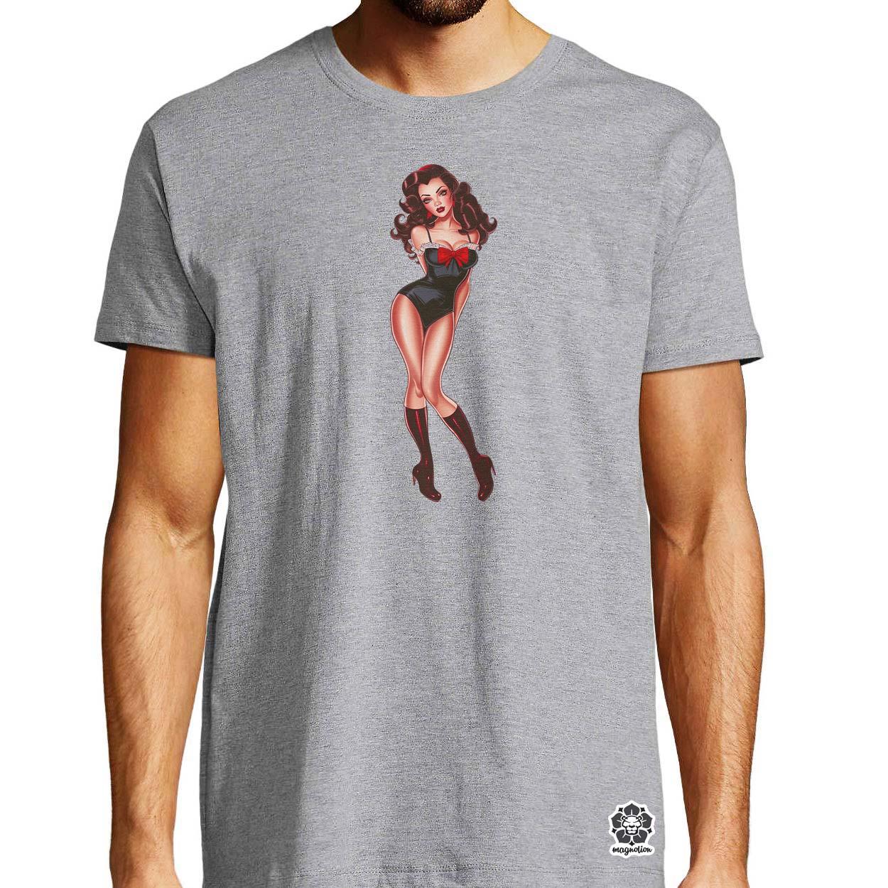 Pin-up girl v21 egyedi póló 