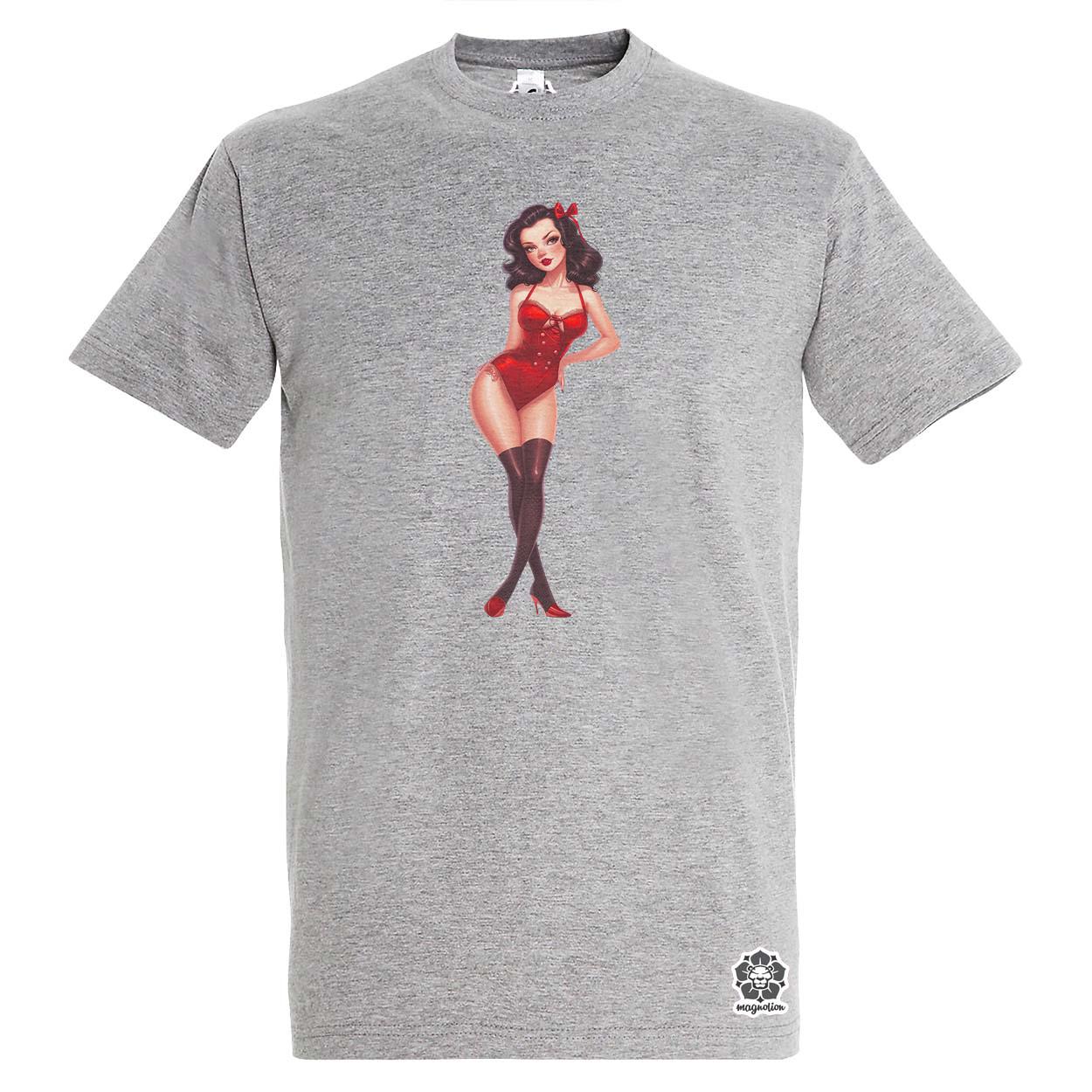 Pin-up girl v3 egyedi póló 
