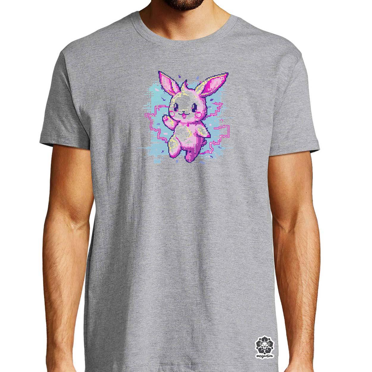 Pixelart kawaii nyuszi v1 egyedi póló 