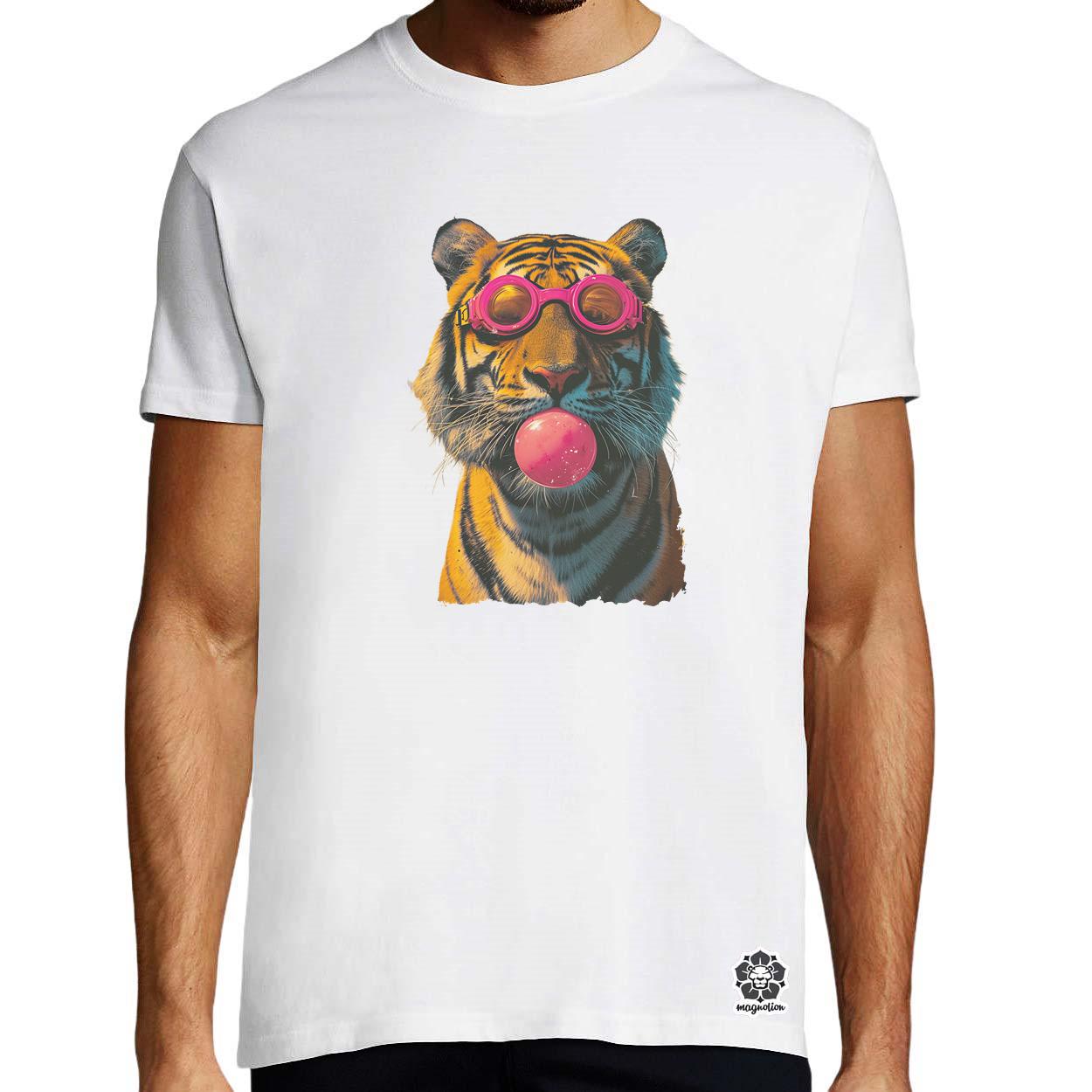 Popart tigris v1 egyedi póló 