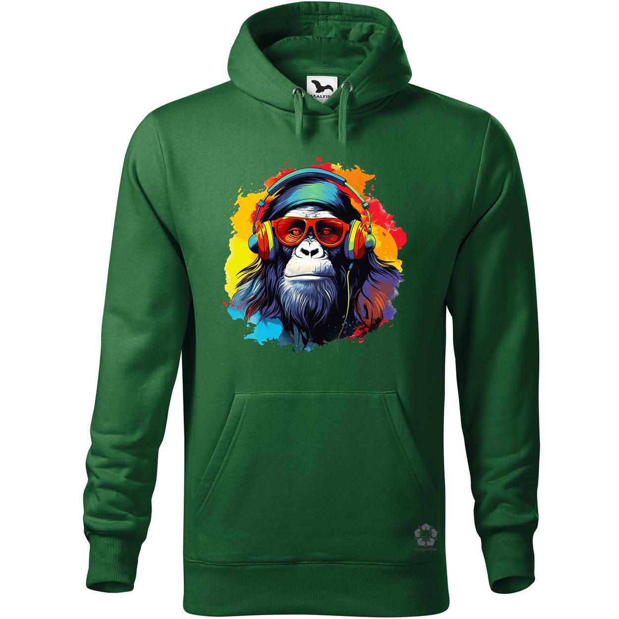 Gorilla zenét hallgat v8 egyedi  pulóver 