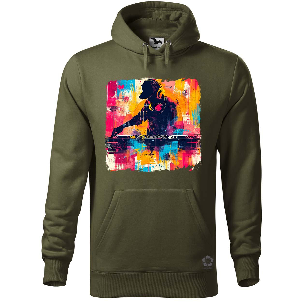 Graffiti DJ v5 egyedi  pulóver 
