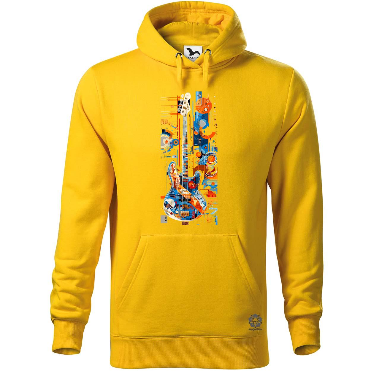 Graffiti gitár v3 egyedi  pulóver 