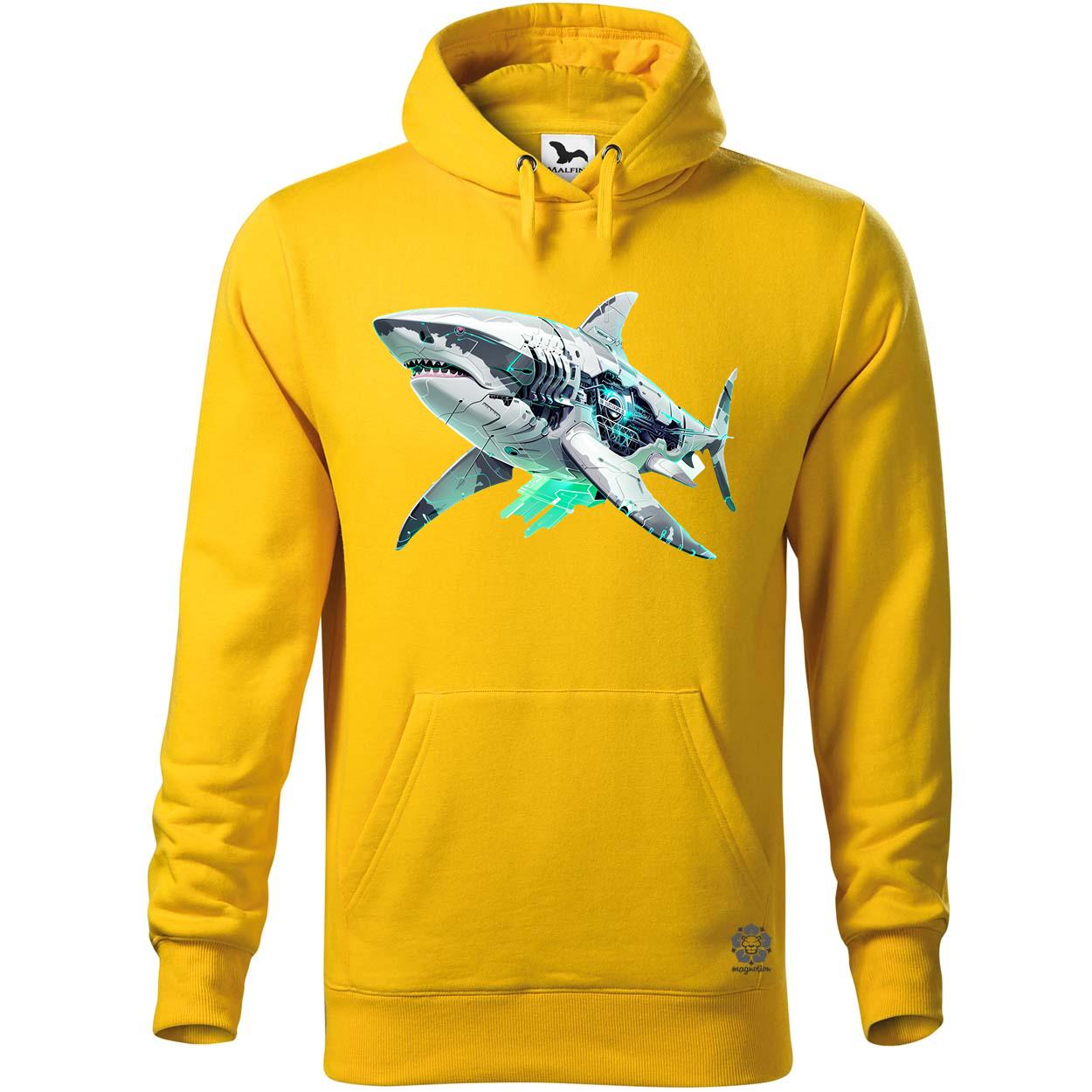 Kiborg cápa v1 egyedi  pulóver 