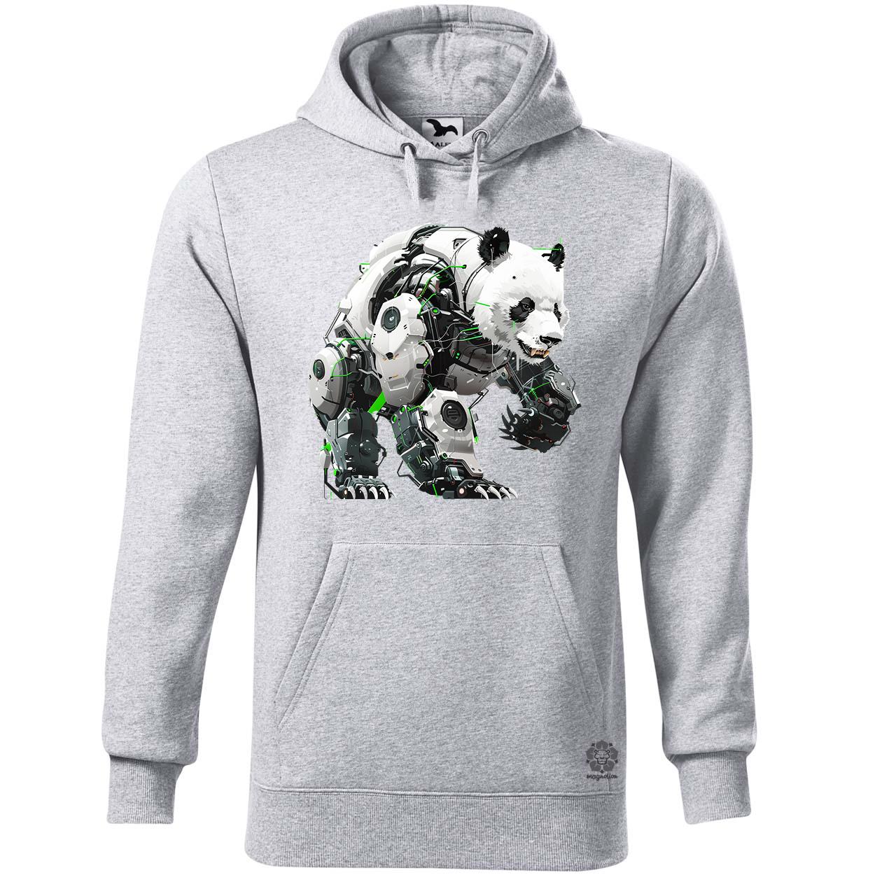 Kiborg panda v10 egyedi  pulóver 