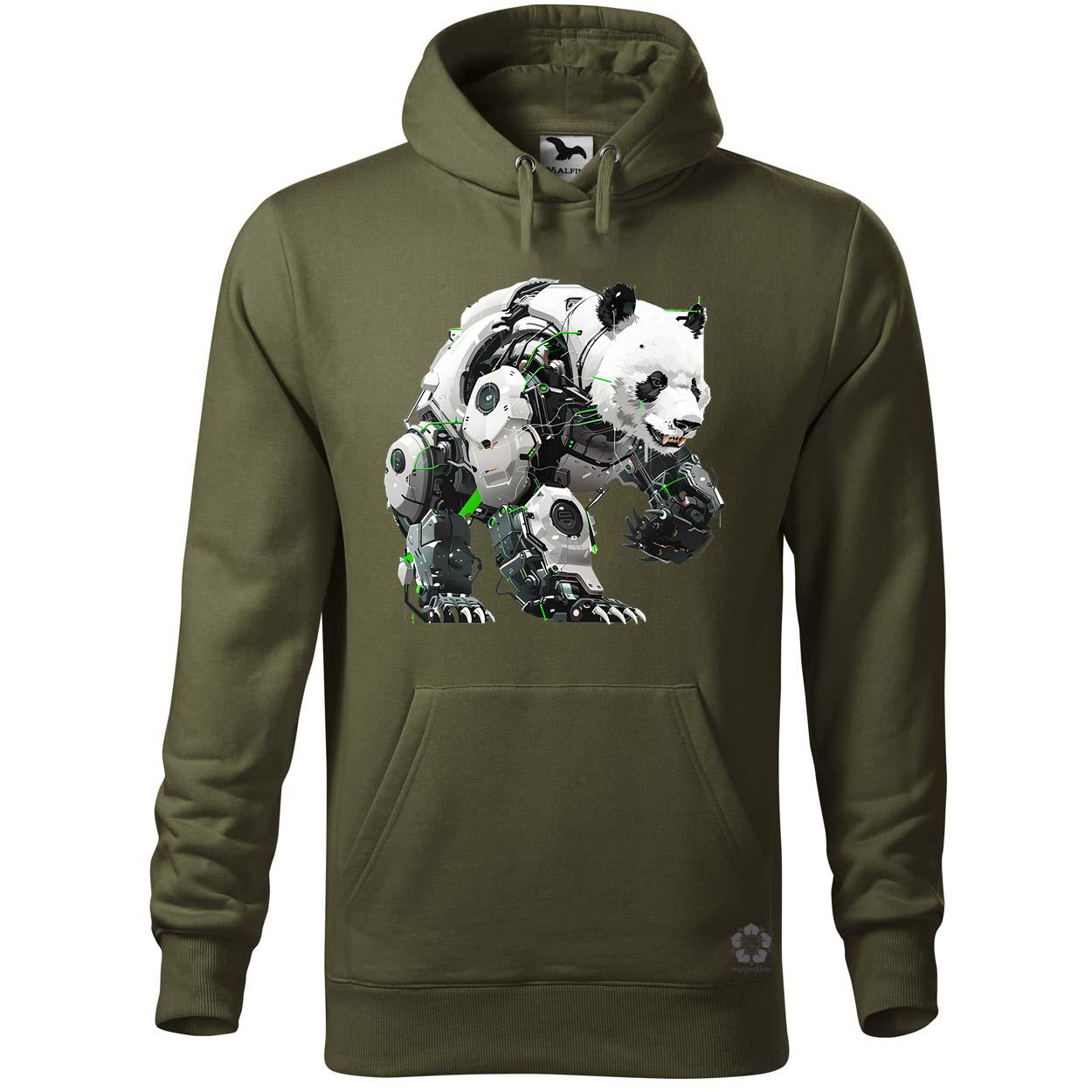 Kiborg panda v10 egyedi  pulóver 