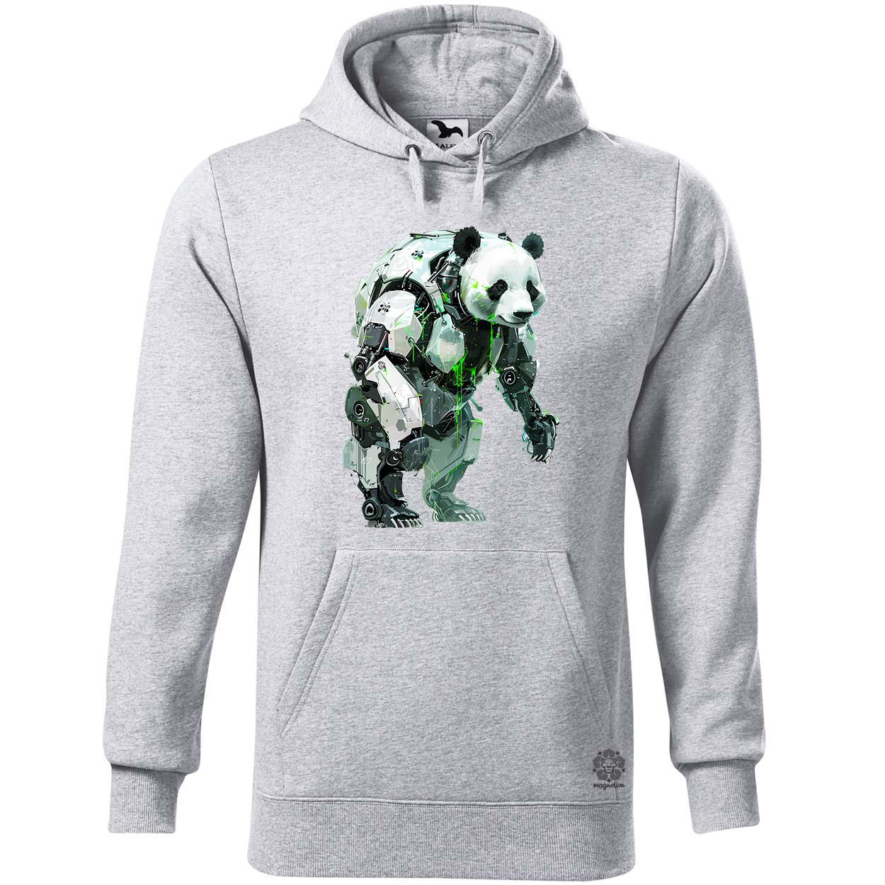 Kiborg panda v3 egyedi  pulóver 