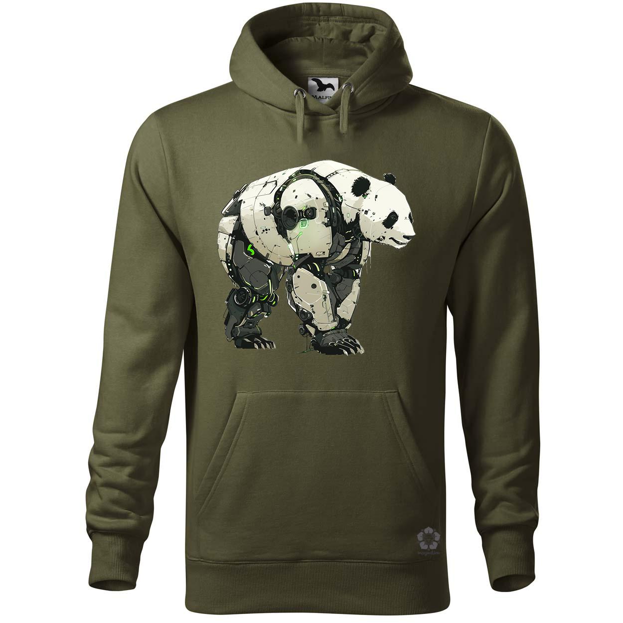 Kiborg panda v6 egyedi  pulóver 