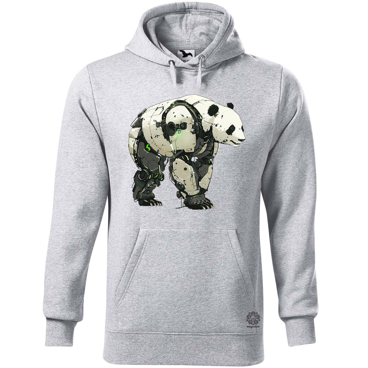 Kiborg panda v6 egyedi  pulóver 