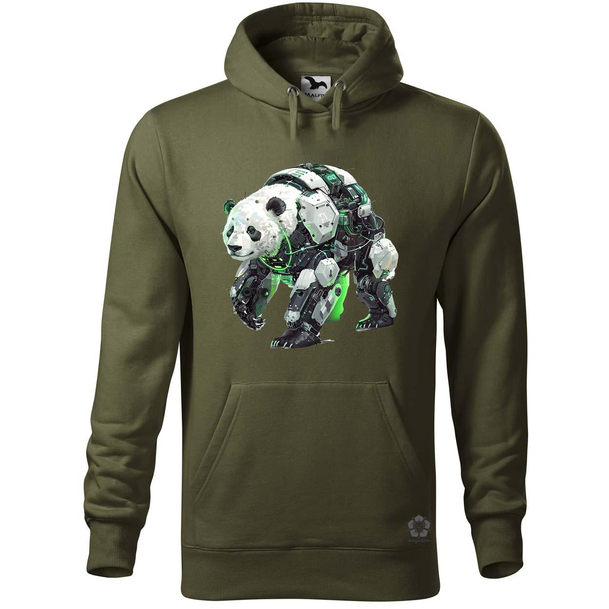 Kiborg panda v7 egyedi  pulóver 
