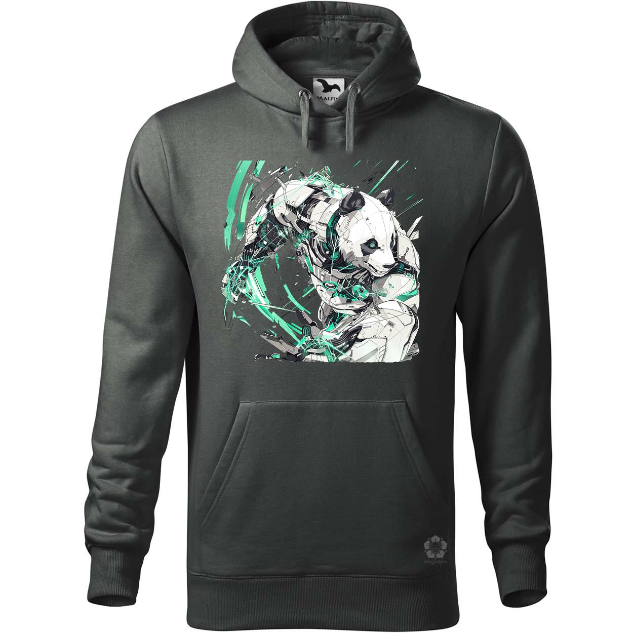 Kiborg panda v9 egyedi  pulóver 