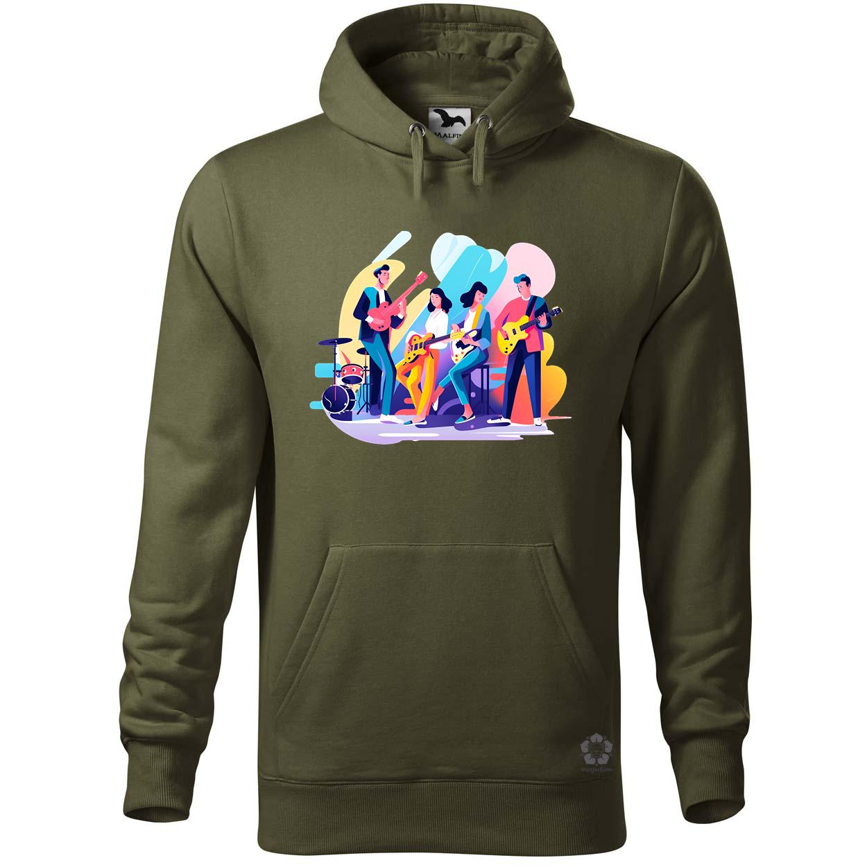 Minimalista funky banda v2 egyedi  pulóver 
