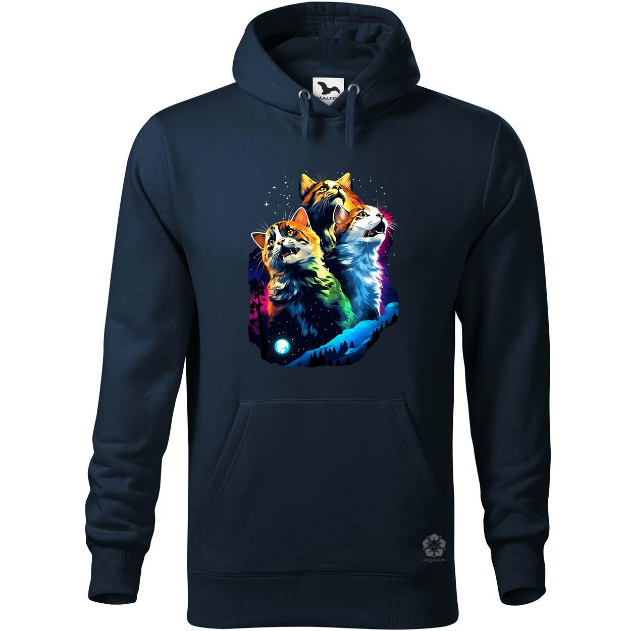Neon nyávogás v3 egyedi  pulóver 