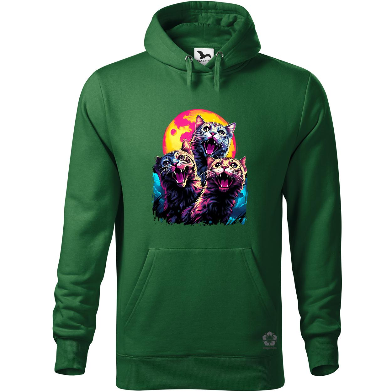 Neon nyávogás v4 egyedi  pulóver 