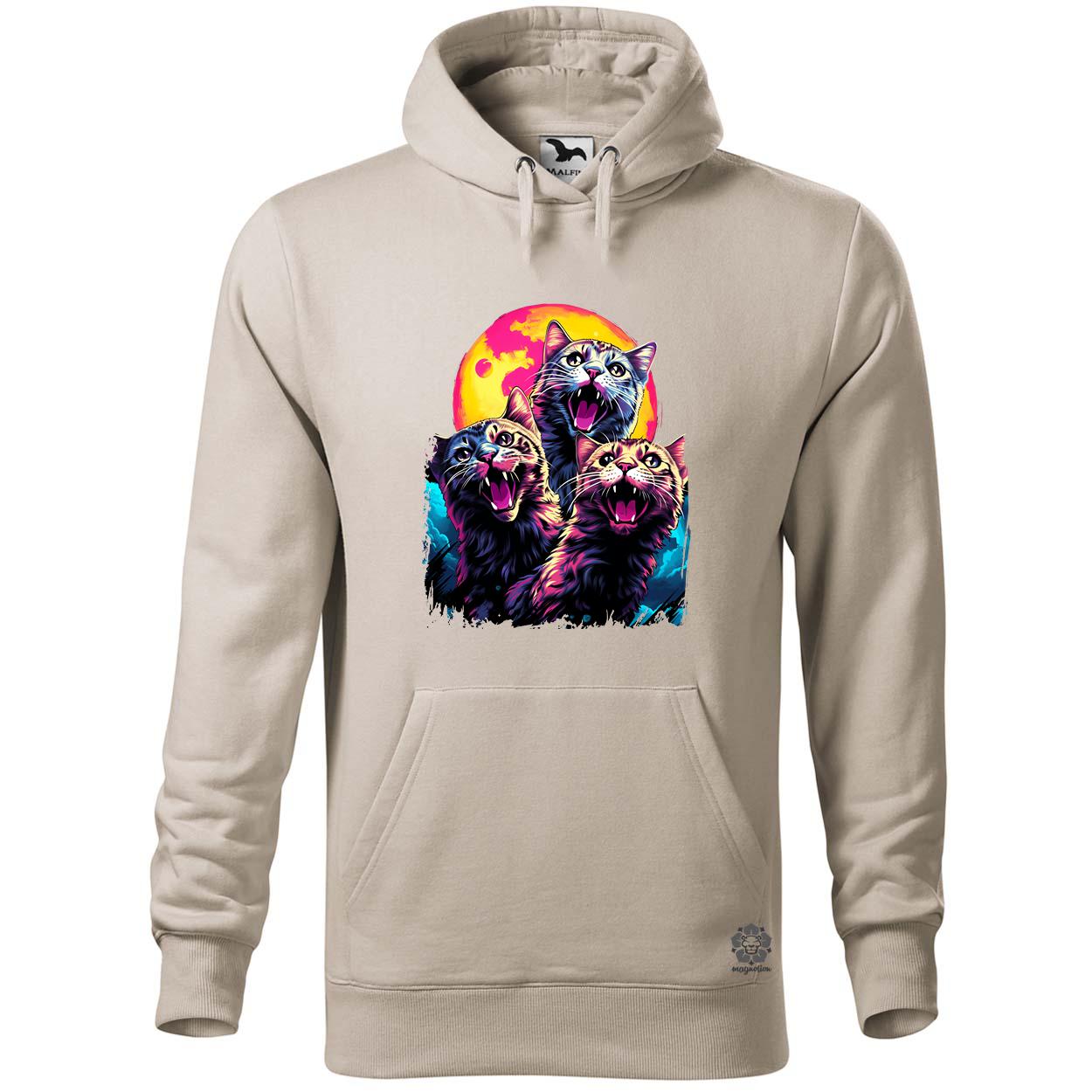 Neon nyávogás v4 egyedi  pulóver 
