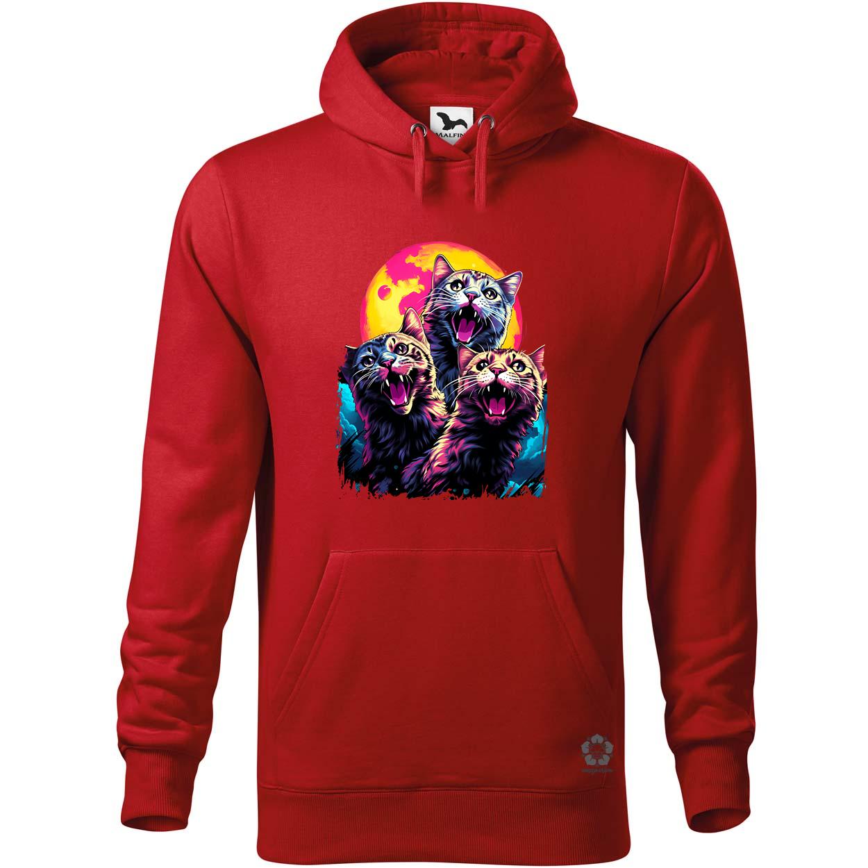 Neon nyávogás v4 egyedi  pulóver 