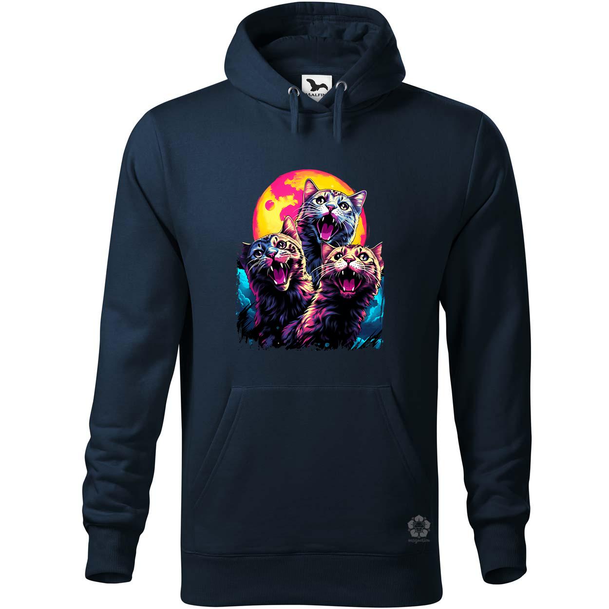Neon nyávogás v4 egyedi  pulóver 
