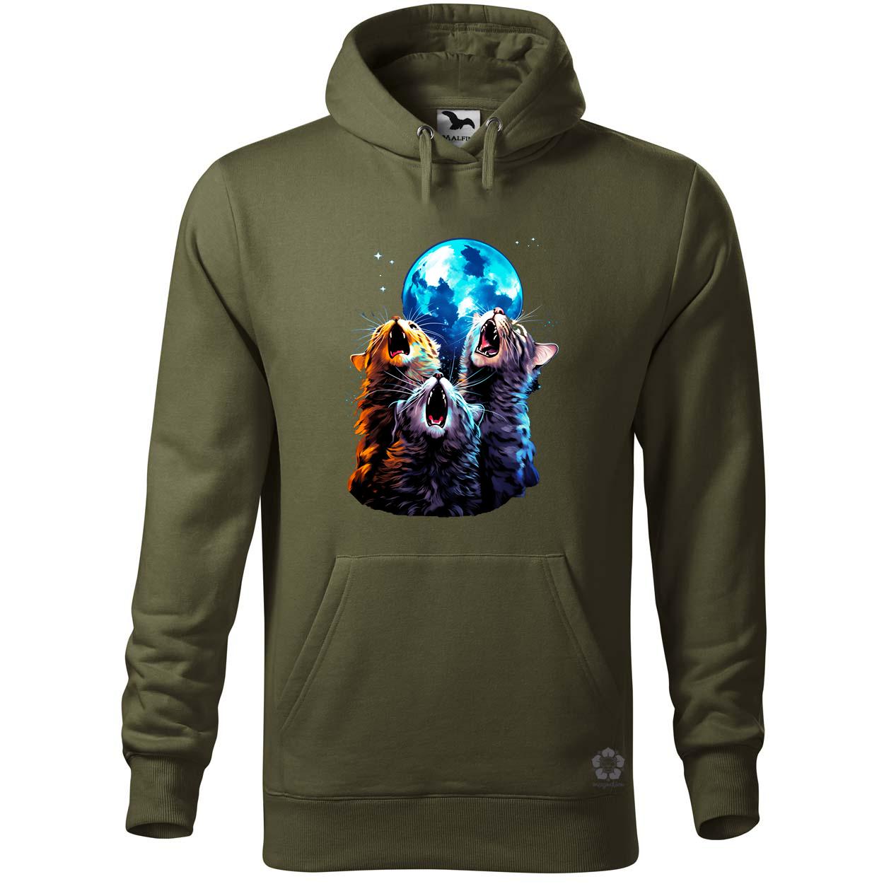 Neon nyávogás v5 egyedi  pulóver 