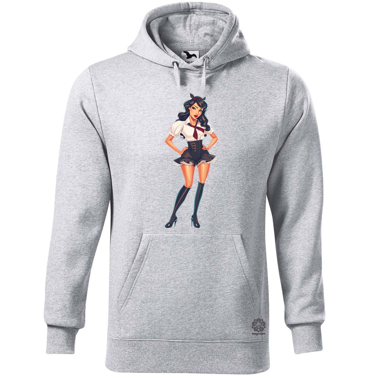 Pin-up girl v11 egyedi  pulóver 