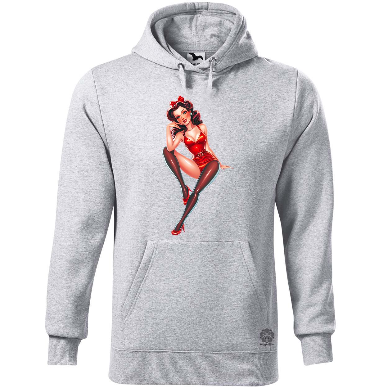 Pin-up girl v5 egyedi  pulóver 