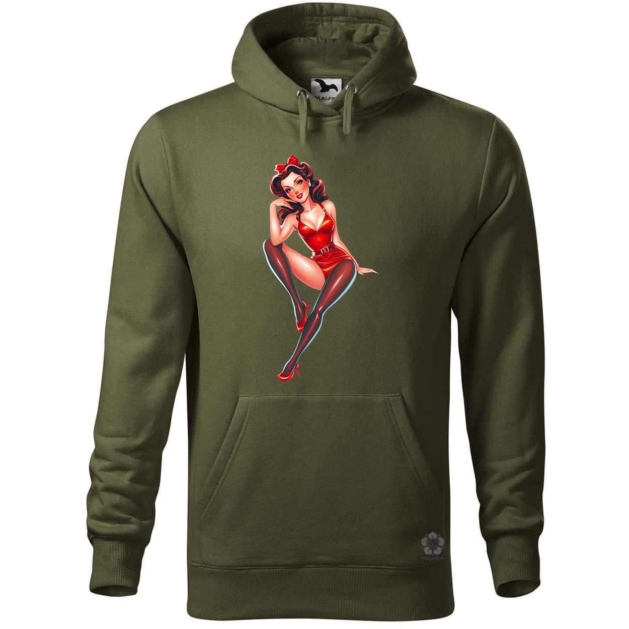 Pin-up girl v5 egyedi  pulóver 