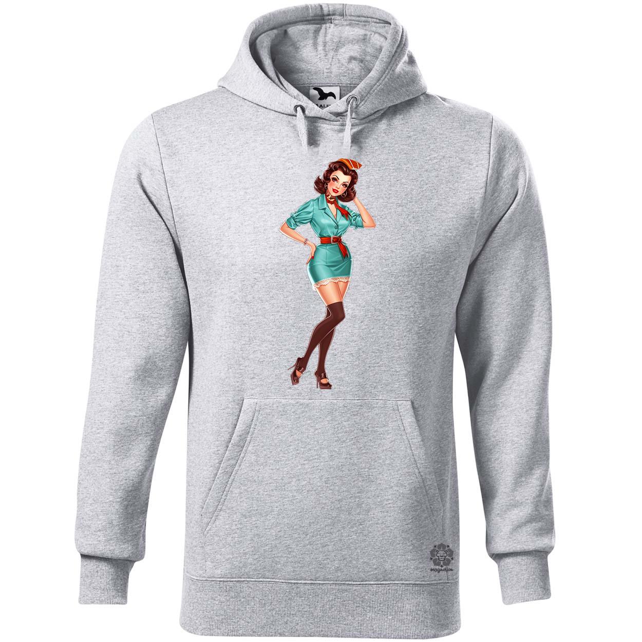 Pin-up girl v7 egyedi  pulóver 