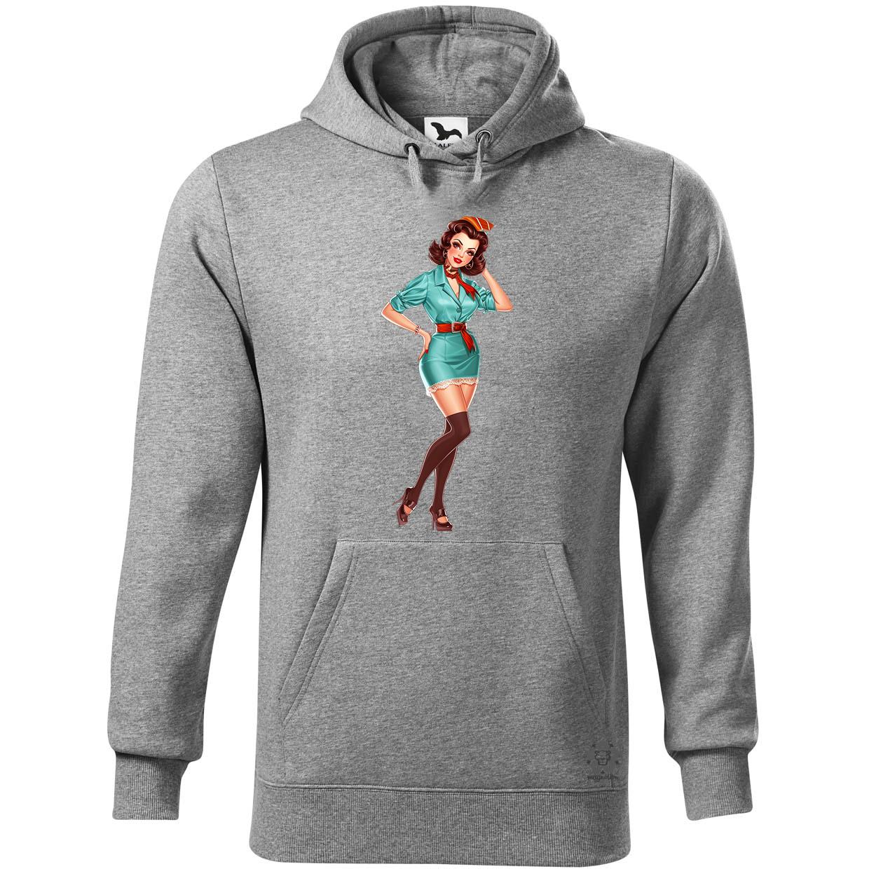 Pin-up girl v7 egyedi  pulóver 