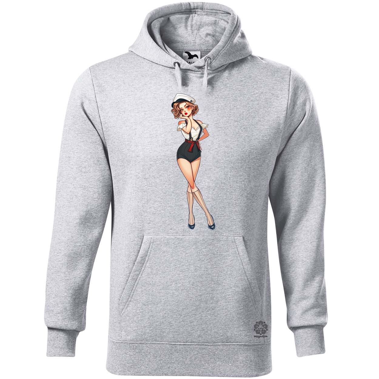 Pin-up girl v9 egyedi  pulóver 